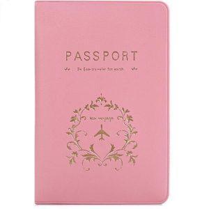 ETya Travel Passport Cover Card Case Women Men Travel Credit Card Holder Travel ID Document Passport Holder Bag