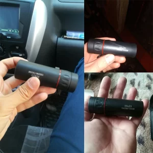 Zacro High Definition Monocular Telescope 30X25 Waterproof Mini Portable Military Zoom 10X Scope For Travel Hunting